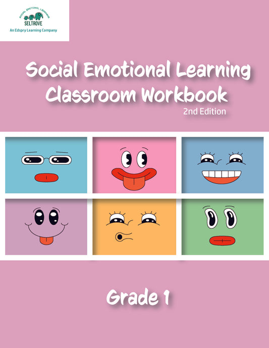 PREORDER Social Emotional Learning Classroom Workbook - Grade 1, 2nd edition (Due July 2024)