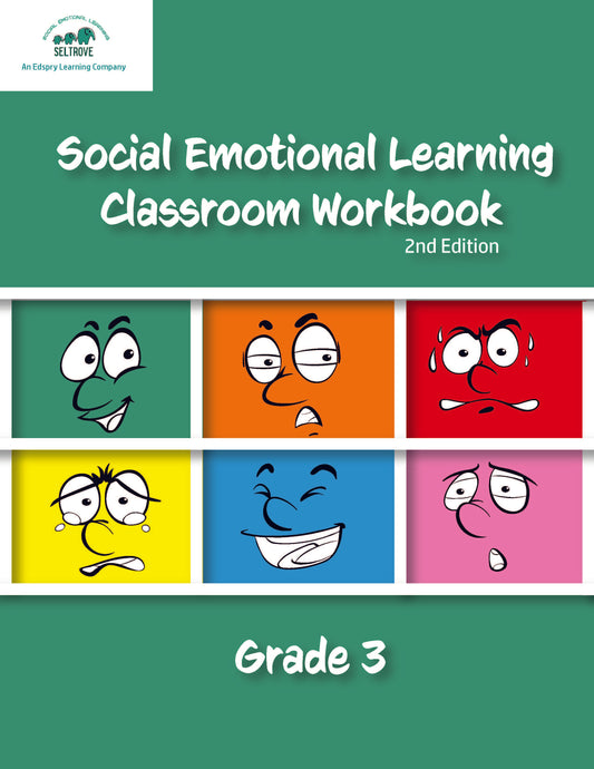 PREORDER Social Emotional Learning Classroom Workbook - Grade 3, 2nd edition (Due July 2024)
