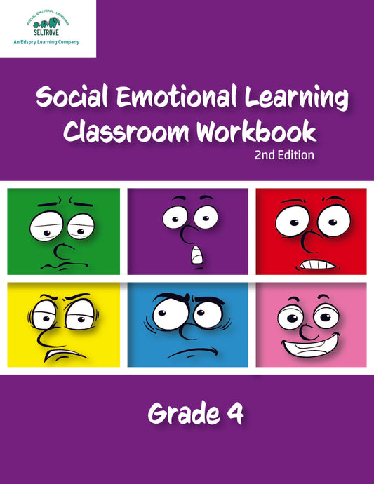 PREORDER Social Emotional Learning Classroom Workbook - Grade 4, 2nd edition (Due July 2024)