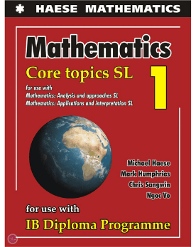 9781925489552: IB Mathematics: Core Topics SL 2019 – IB Source 9781925489552: IB Mathematics: Core Topics SL 2019 – IB Source