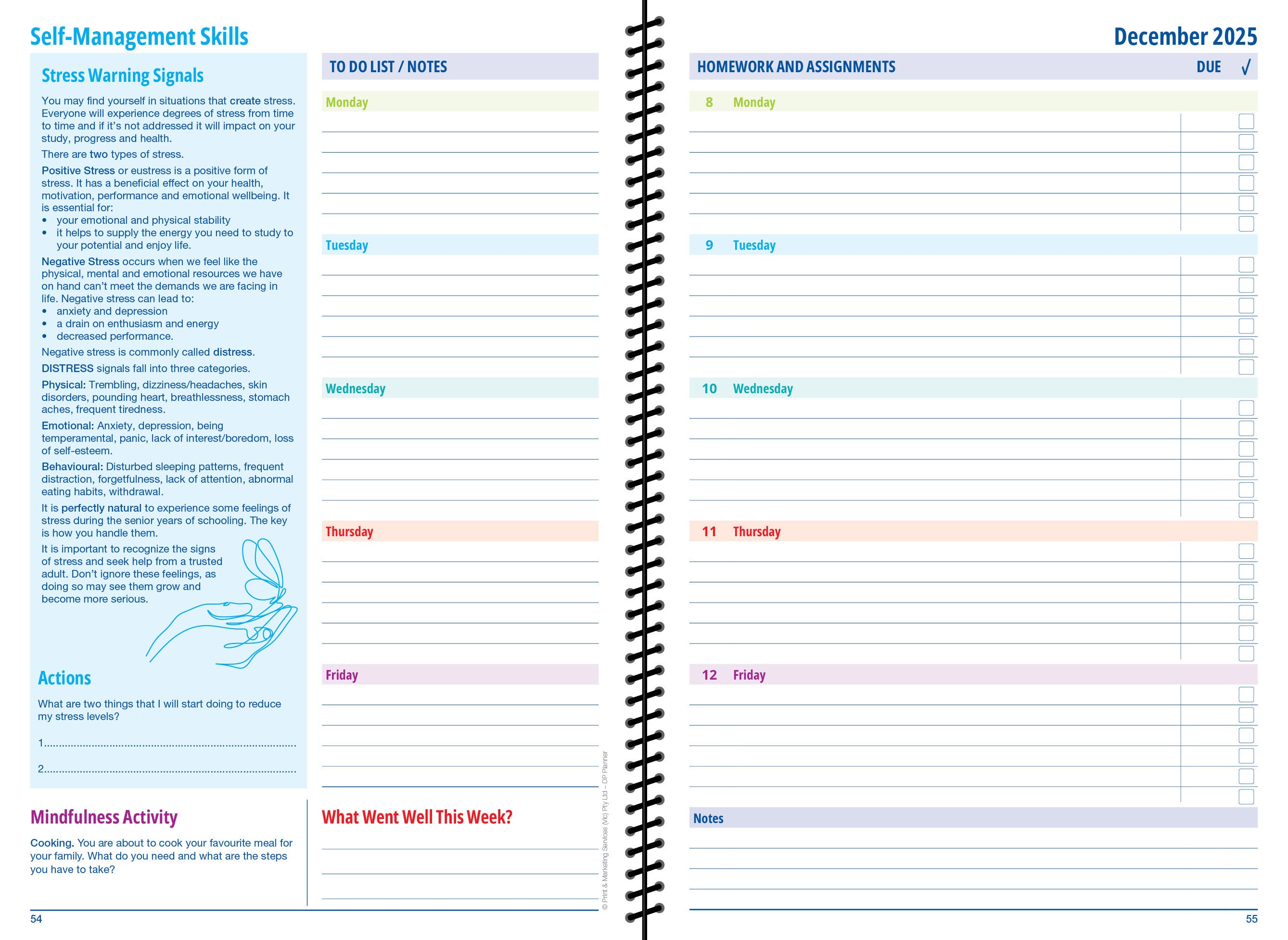 2026-2027 DP Student Planner (Print on Demand 4 weeks turnaround)