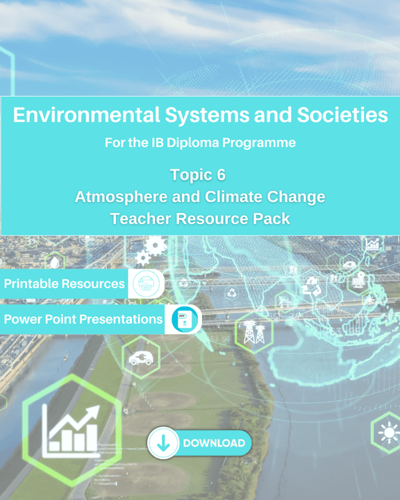 DP Environmental Systems & Societies Topic 6 Atmosphere and Climate Change Teacher Resource Pack