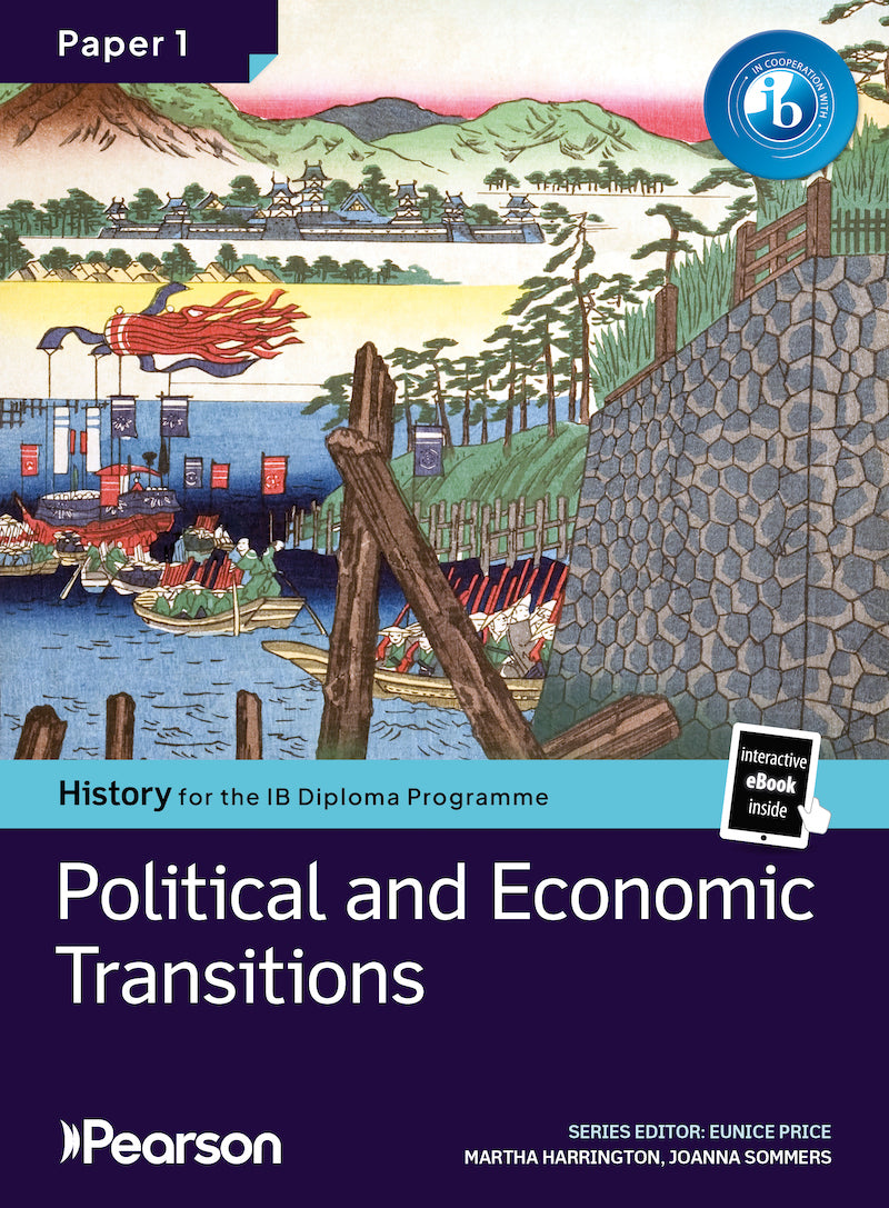Pearson History for the IB Diploma Programme Paper 1 Political and Economic Transitions bundle (Book + eBook)
