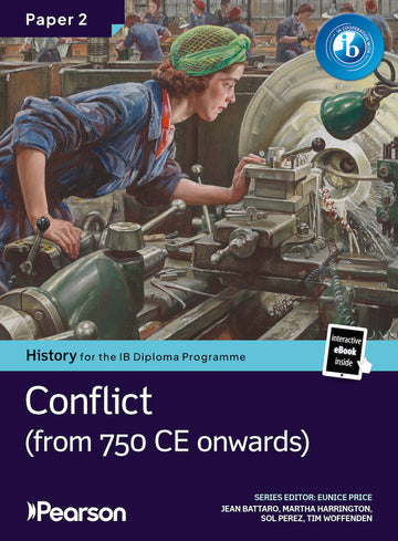 Pearson History for the IB Diploma Programme Paper 2 Conflict from 750 CE bundle (Book + eBook) (NYP Due March 2026)
