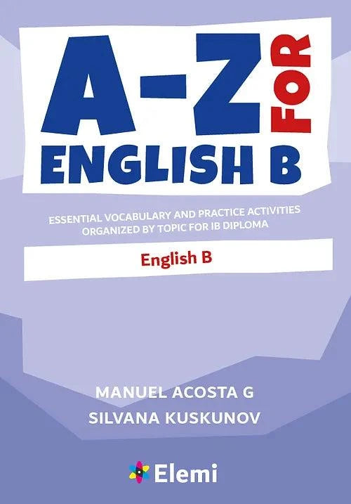 9781916413191 A/Z for IB English B - IB Source Education