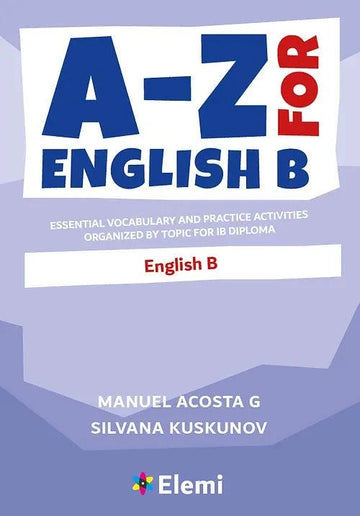 9781916413191 A/Z for IB English B - IB Source Education