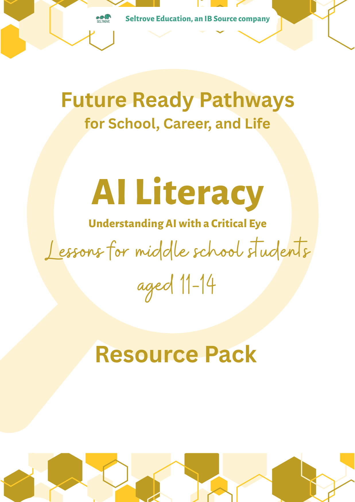 AI Literacy – Understanding AI with a Critical Eye (Middle School) Teacher Resource Pack