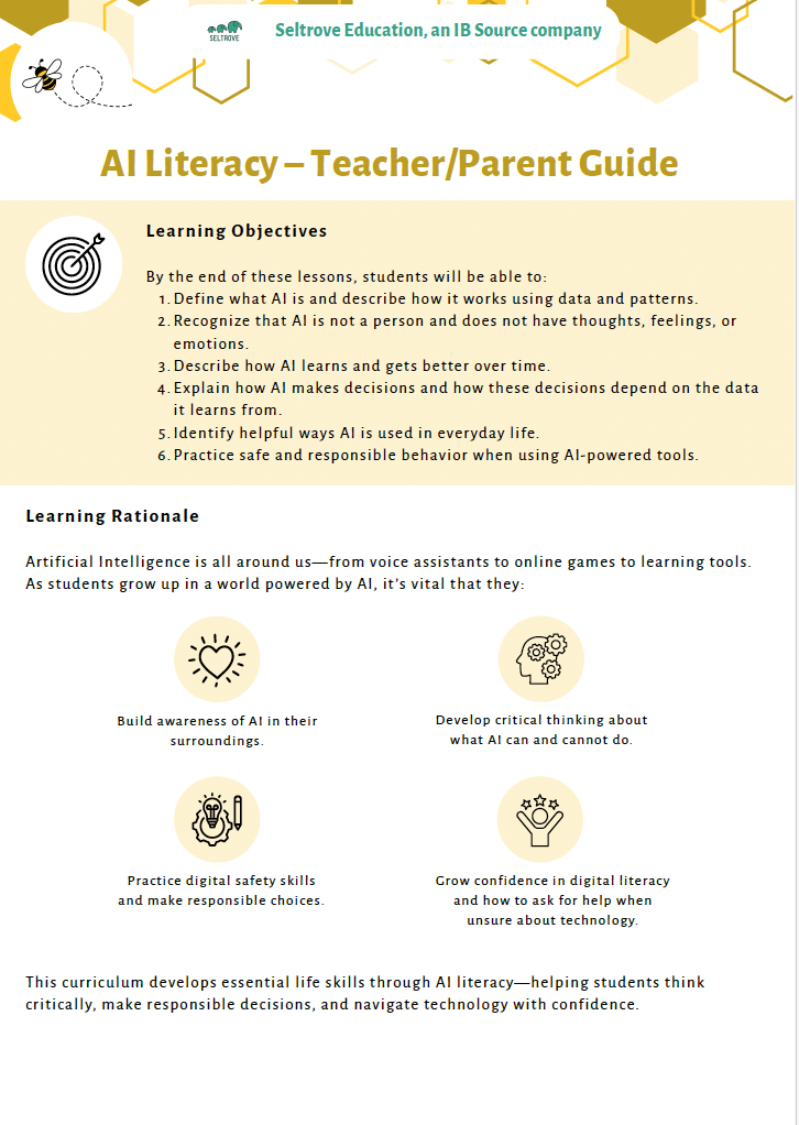 AI Literacy – Understanding AI with a Critical Eye (Middle School) Teacher Resource Pack — image 5