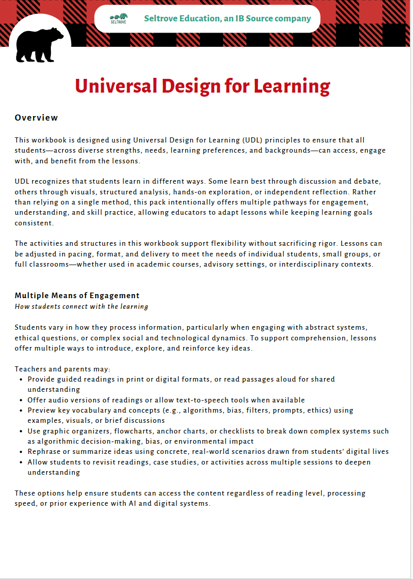 AI Literacy – Understanding AI with a Critical Eye (High School) Teacher Resource Pack — image 4