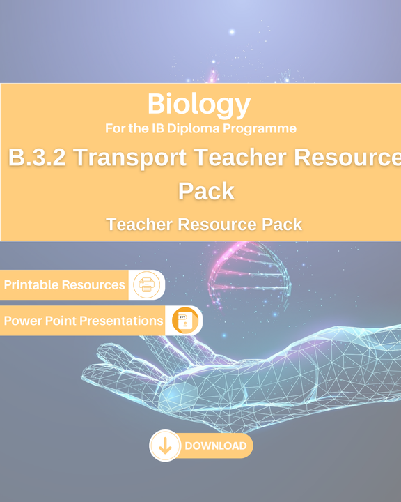 DP BIO B.3.2 Transport Teacher Resource Pack