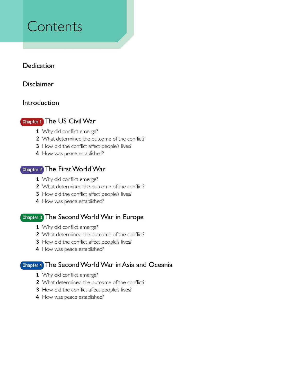 Access to History for the IB Diploma: Conflict (from 750CE onwards) (NYP Due July 2026)