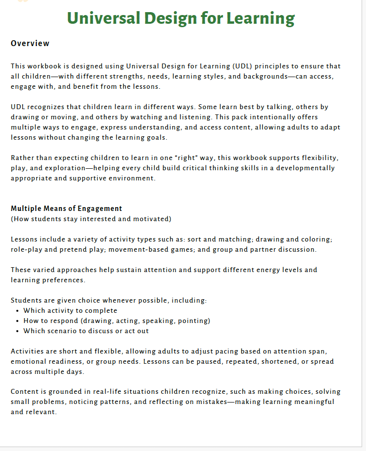 Critical Thinking: Building Healthy Decision-Making Skills (Lower Elementary) Teacher Resource Pack — image 4