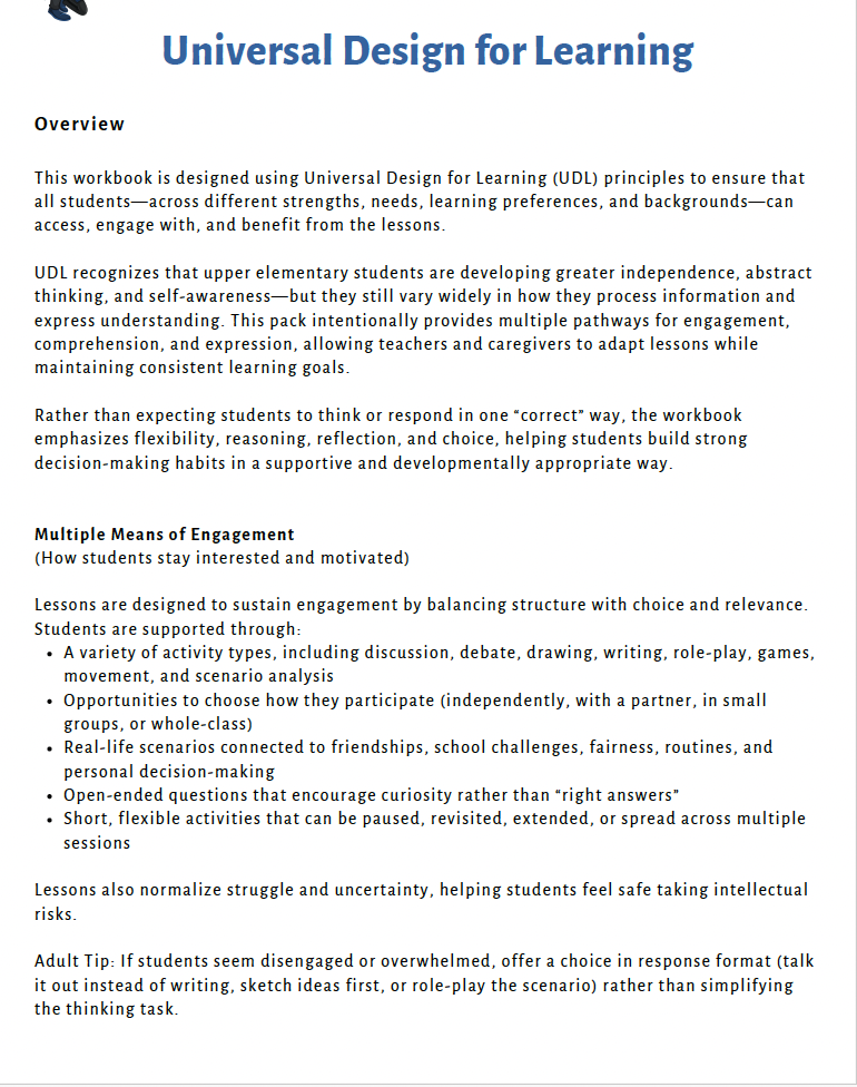 Critical Thinking: Building Healthy Decision-Making Skills (Upper Elementary) Teacher Resource Pack — image 4