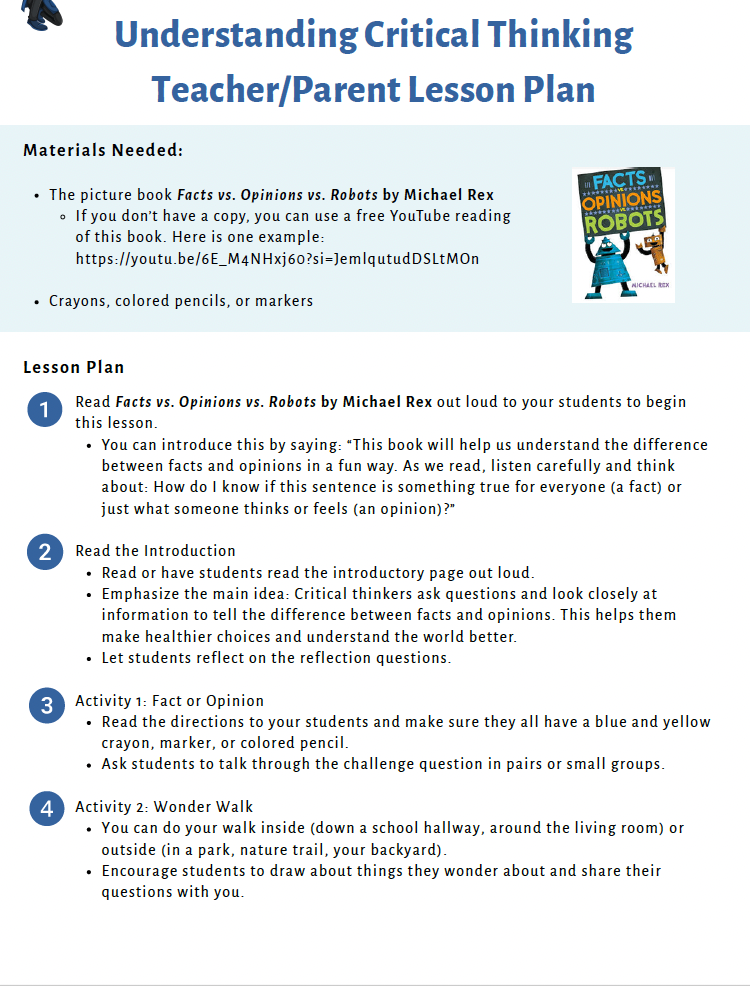 Critical Thinking: Building Healthy Decision-Making Skills (Upper Elementary) Teacher Resource Pack — image 5