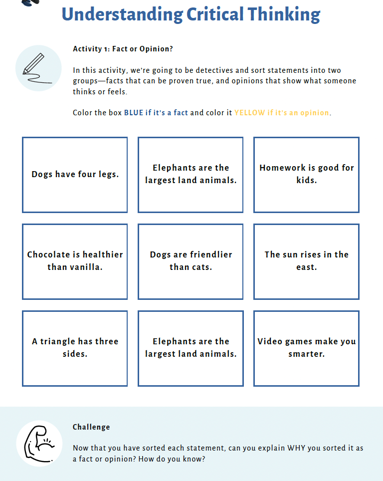 Critical Thinking: Building Healthy Decision-Making Skills (Upper Elementary) Teacher Resource Pack — image 6