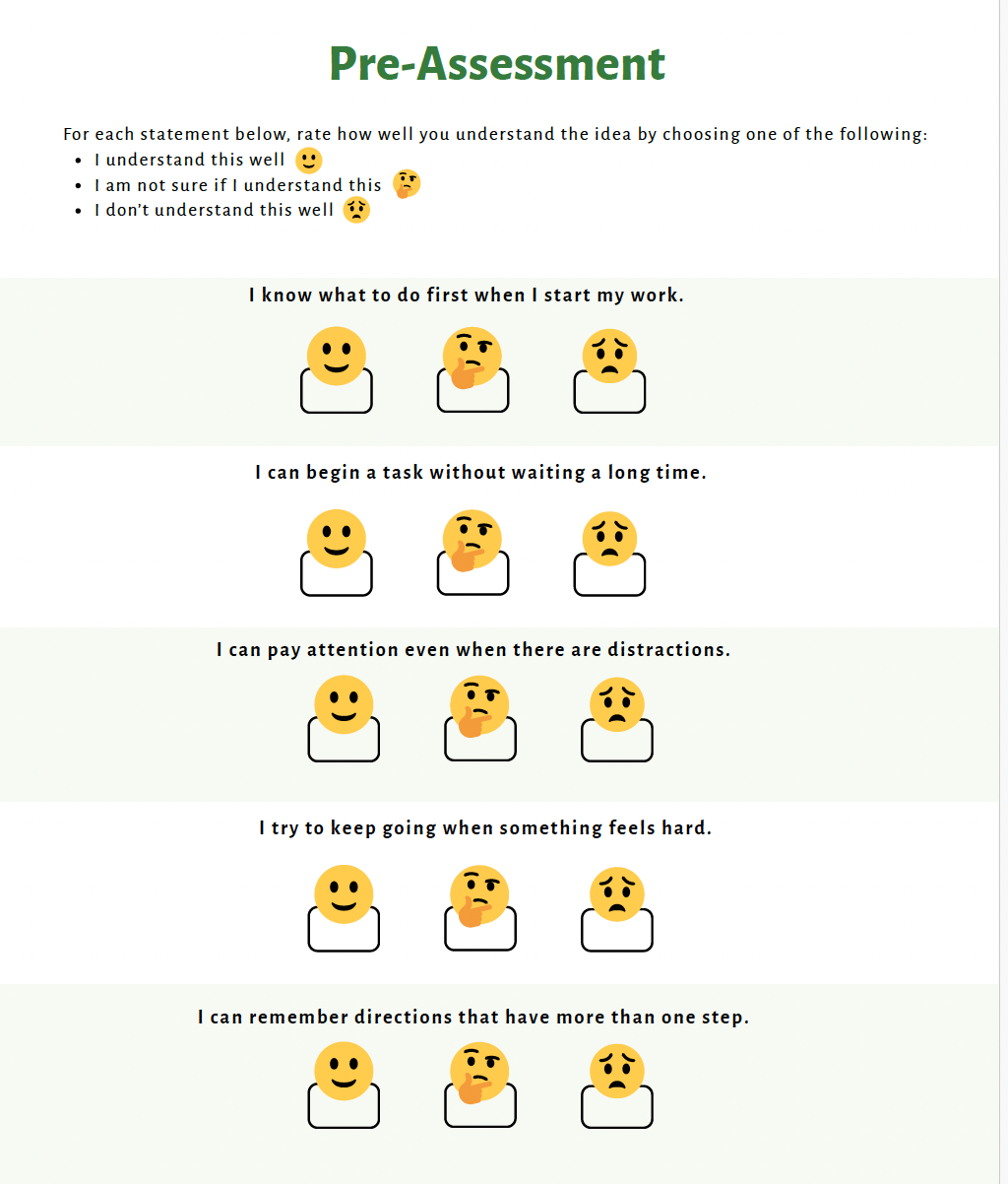 Executive Functioning Skills (Lower Elementary) Teacher Resource Pack — image 7