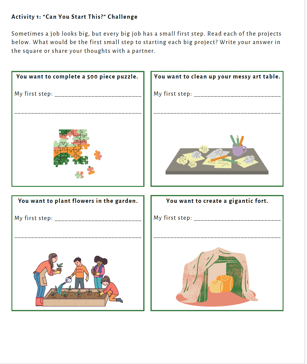 Executive Functioning Skills (Lower Elementary) Teacher Resource Pack — image 8