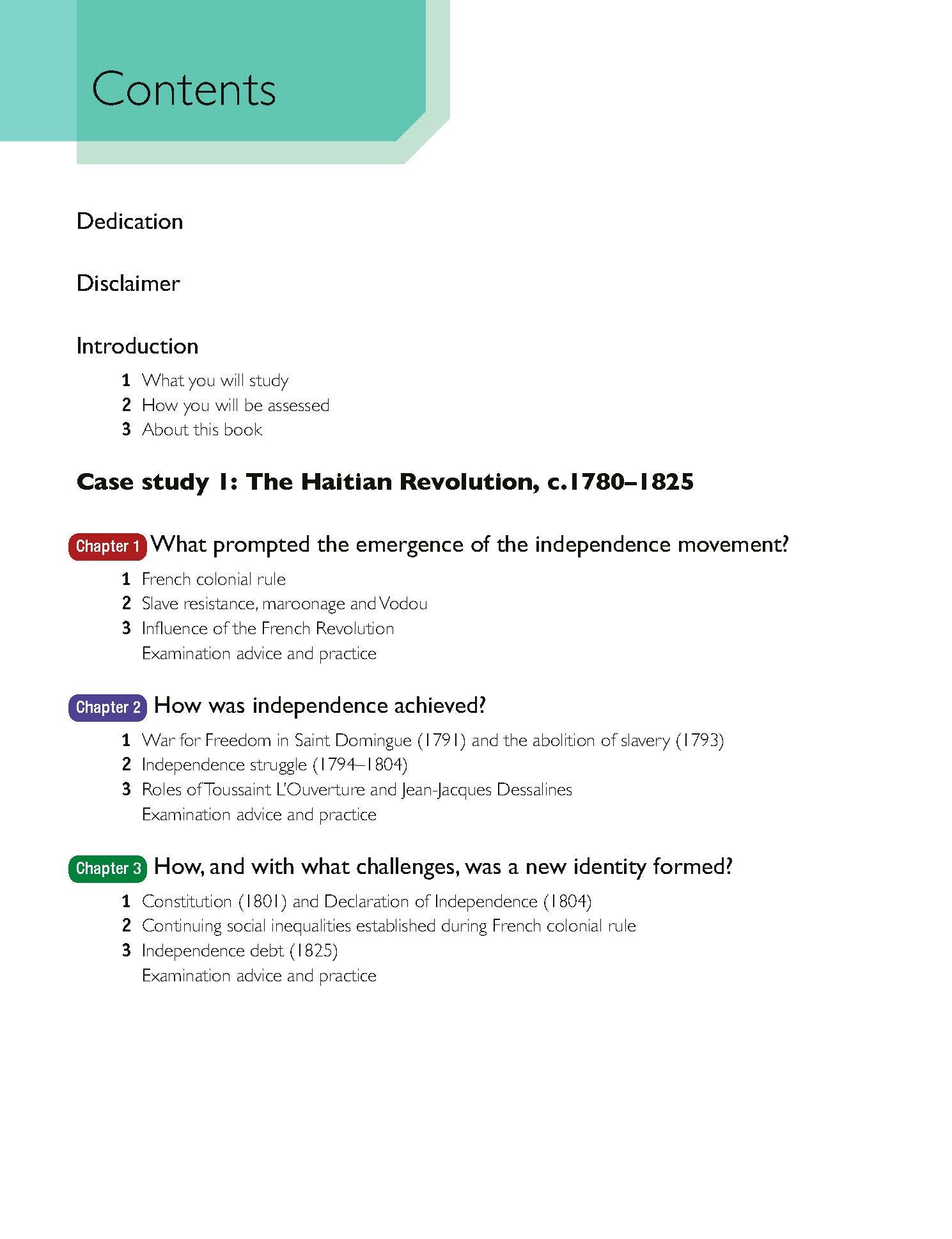 Access to History for the IB Diploma: Independence and identity: The Haitian revolution (1780-1811) and Kenyan independence (1945-1978)(NYP August 2026))