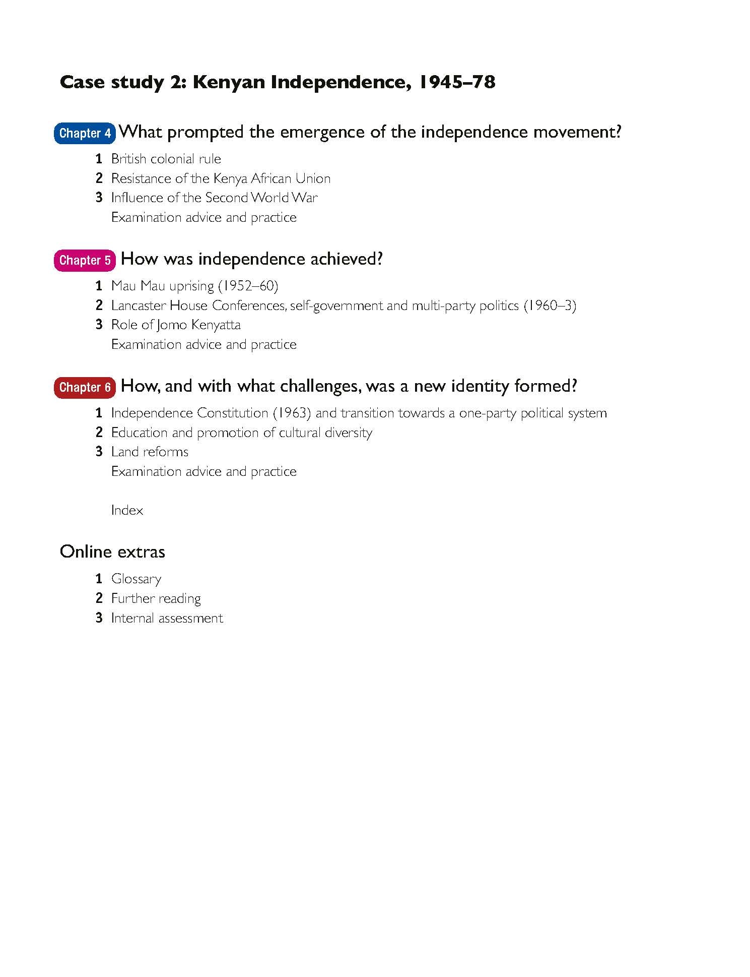 Access to History for the IB Diploma: Independence and identity: The Haitian revolution (1780-1811) and Kenyan independence (1945-1978)(NYP August 2026))