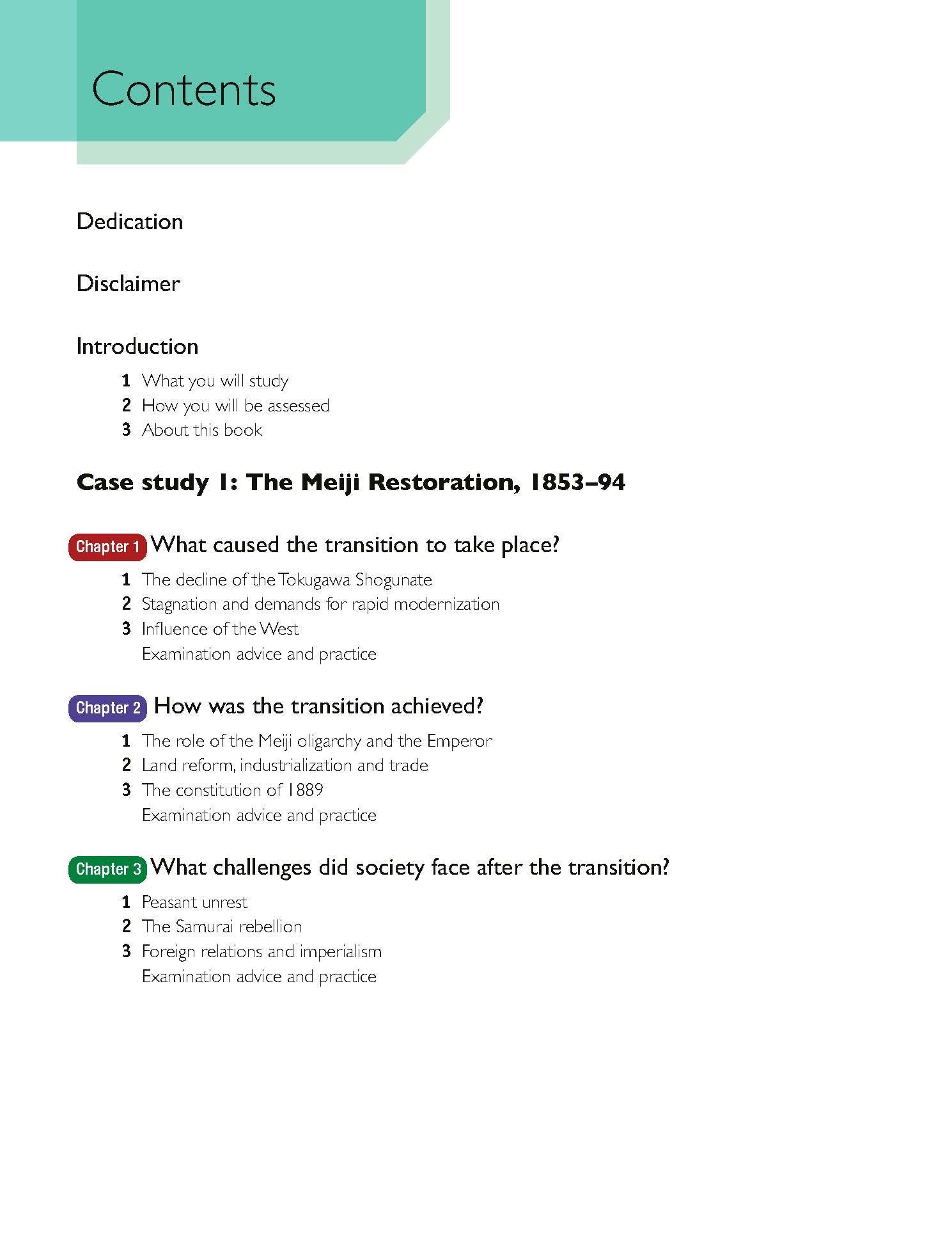 Access to History for the IB Diploma: Political and economic transitions: The Meiji Restoration (1853-1894) and the Russian Federation (1985-1999) (NYP August 2026)