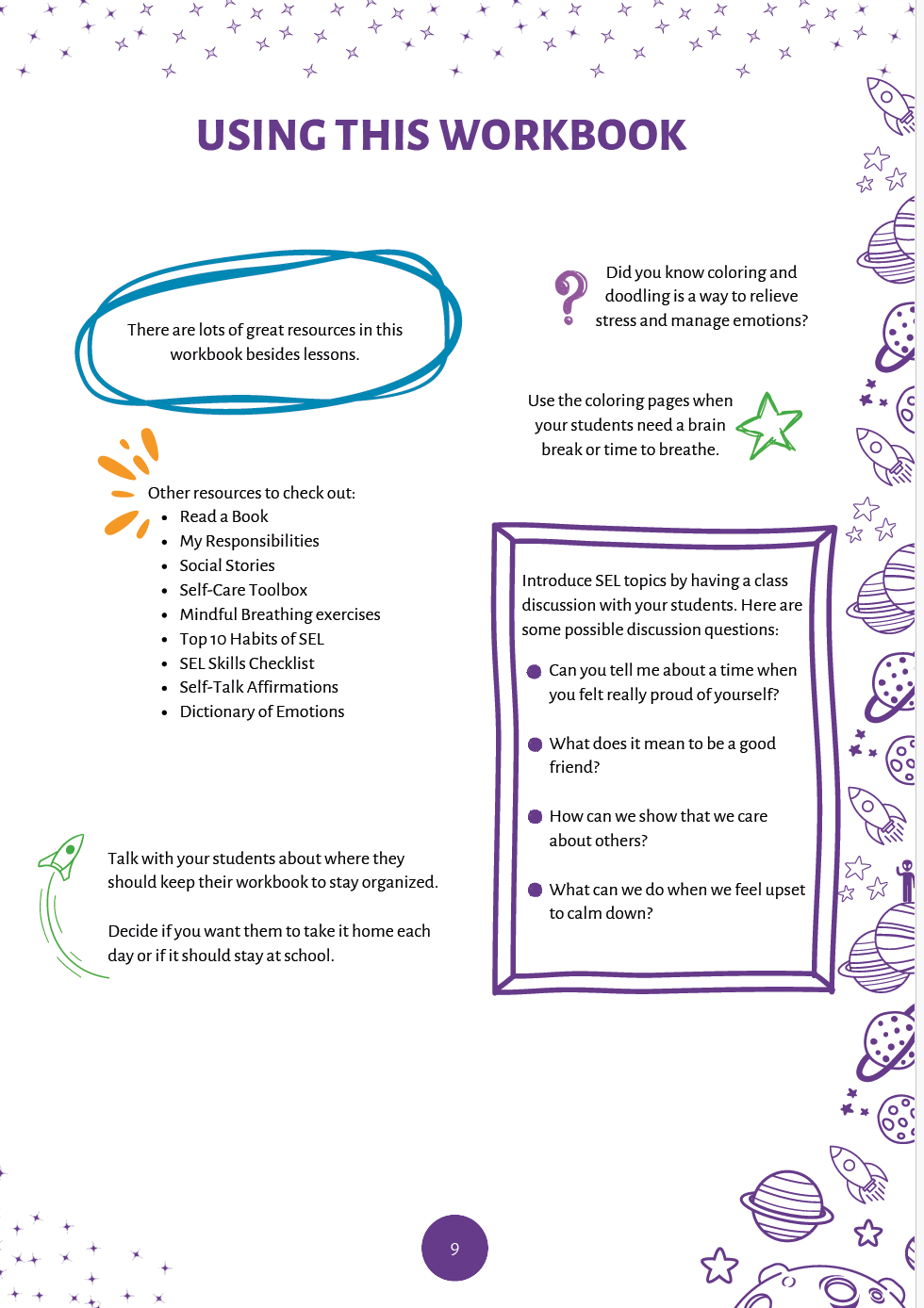 Social Emotional Learning Classroom Workbook - Grade 3, 2nd edition — image 7