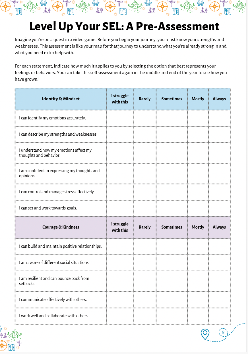 Social Emotional Learning Classroom Workbook - Grade 5, 2nd edition — image 11