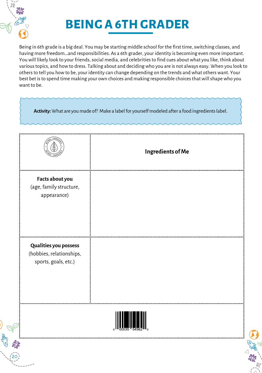 Social Emotional Learning Classroom Workbook - Grade 6, 2nd edition — image 4
