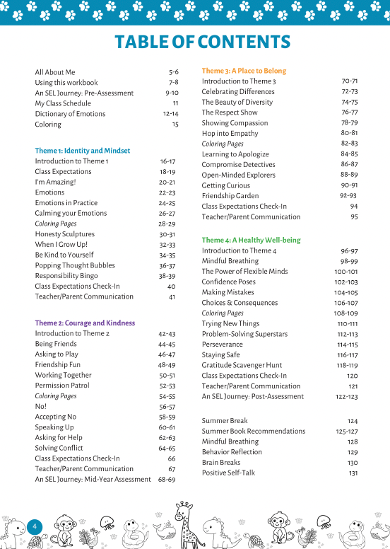 Social Emotional Learning Classroom Workbook - Grade Kindergarten, 2nd edition — image 2