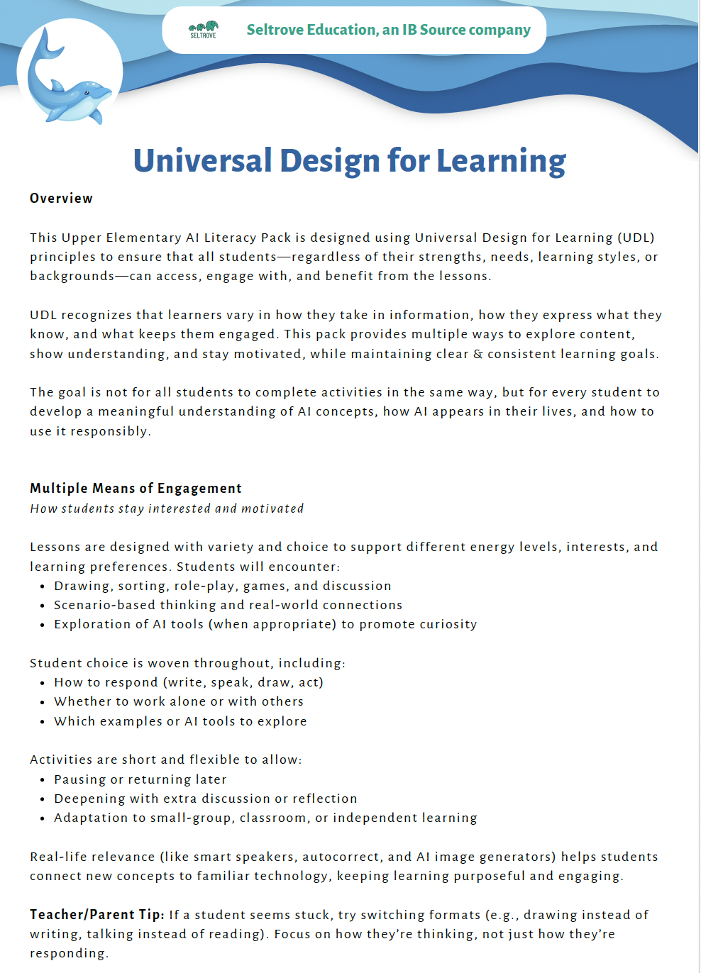AI Literacy – Understanding AI with a Critical Eye (Upper Elementary) Teacher Resource Pack — image 4