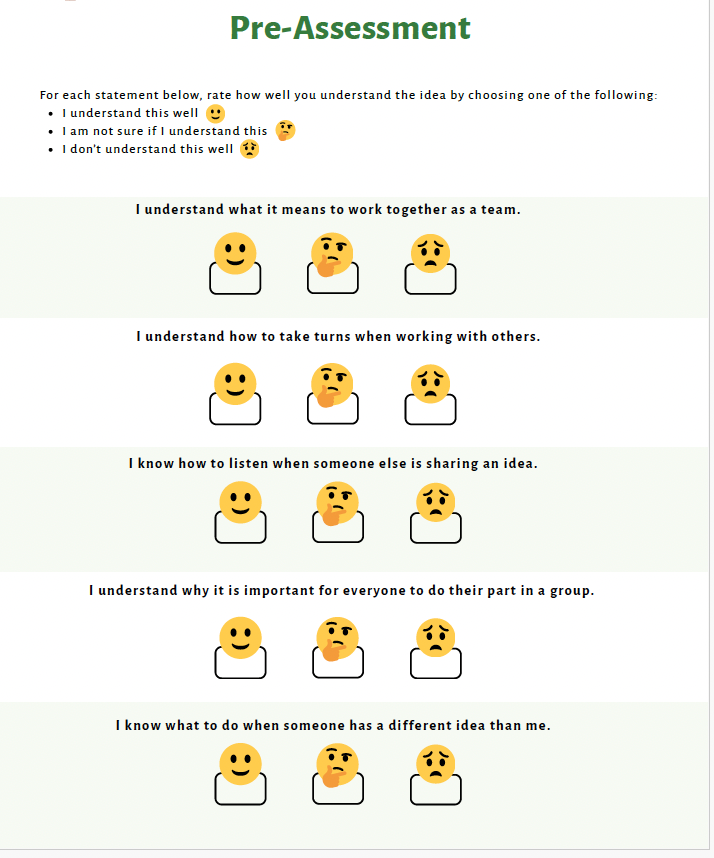 Teamwork and Collaboration (Lower Elementary) Teacher Resource Pack — image 7