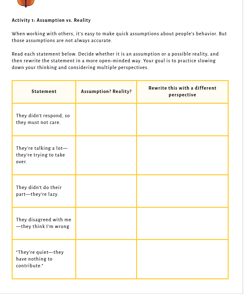 Teamwork and Collaboration (Middle School) Teacher Resource Pack — image 7