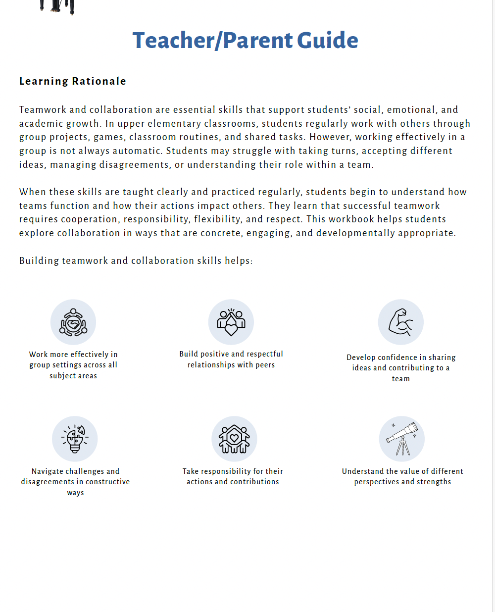 Teamwork and Collaboration (Upper Elementary) Teacher Resource Pack — image 3