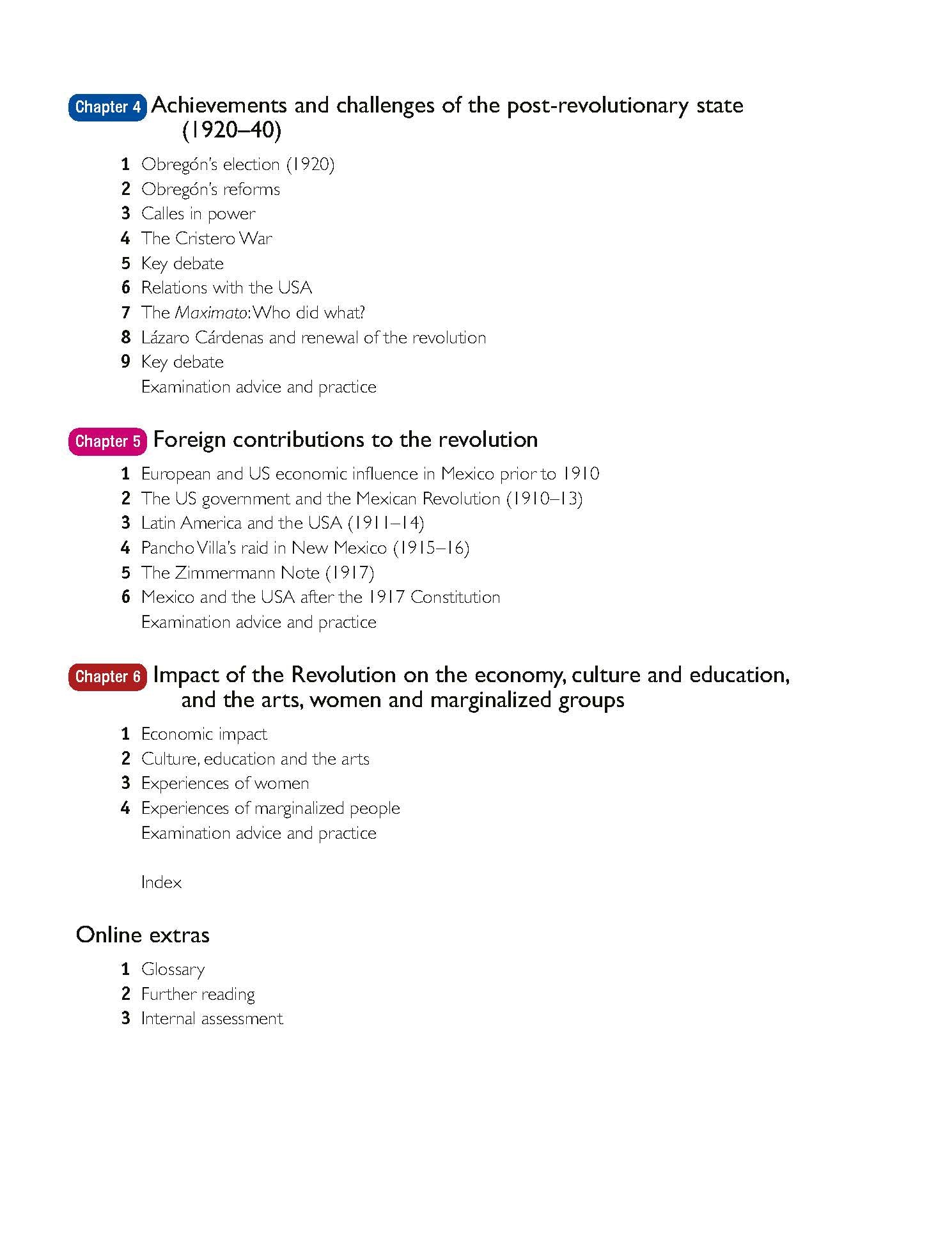 Access to History for the IB Diploma: The Mexican Revolution (1884-1940) (NYP September 2026) — image 3
