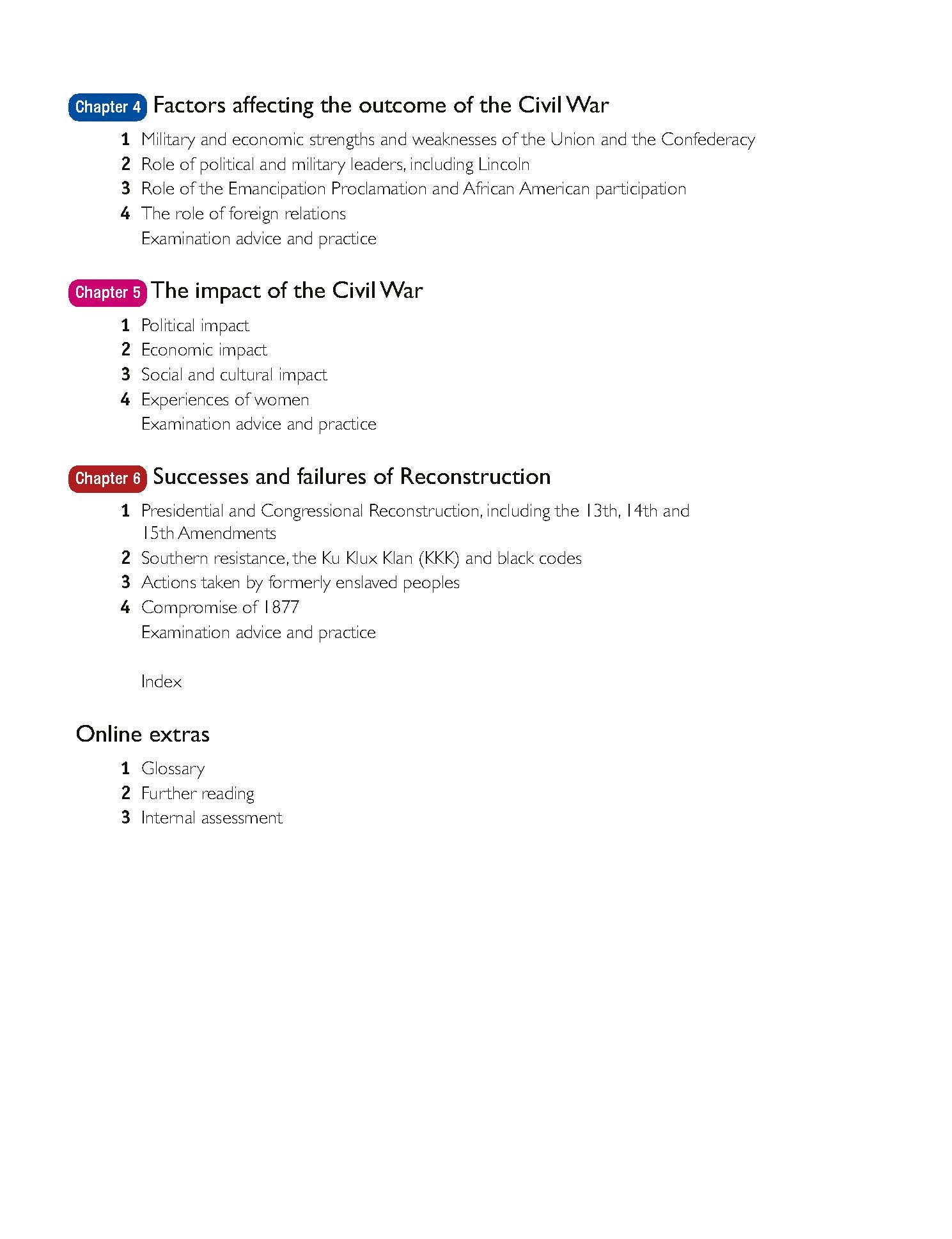 Access to History for the IB Diploma: US Civil War (1840-1877) (NYP November 2026) — image 3