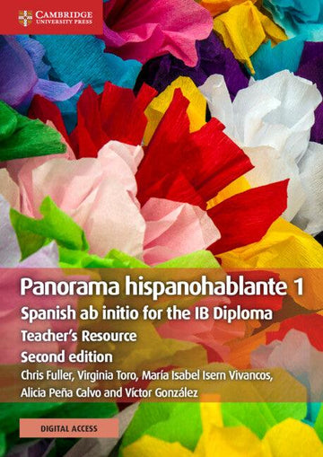 9781108649803 Panorama Hispanohablante 1 Teacher's Resource with Cambridge Elevate: Spanish ab initio - IB Source Education
