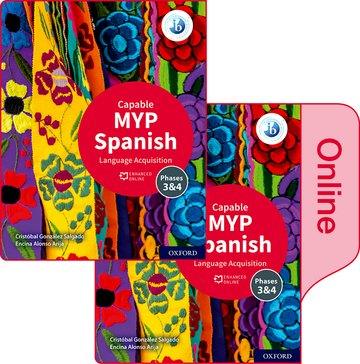 9781382011143 MYP Spanish Language Acquisition Phases 3 & 4 (Capable) - IB Source Education
