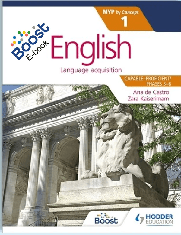 English for the IB MYP 1 by Concept - IB Source Education