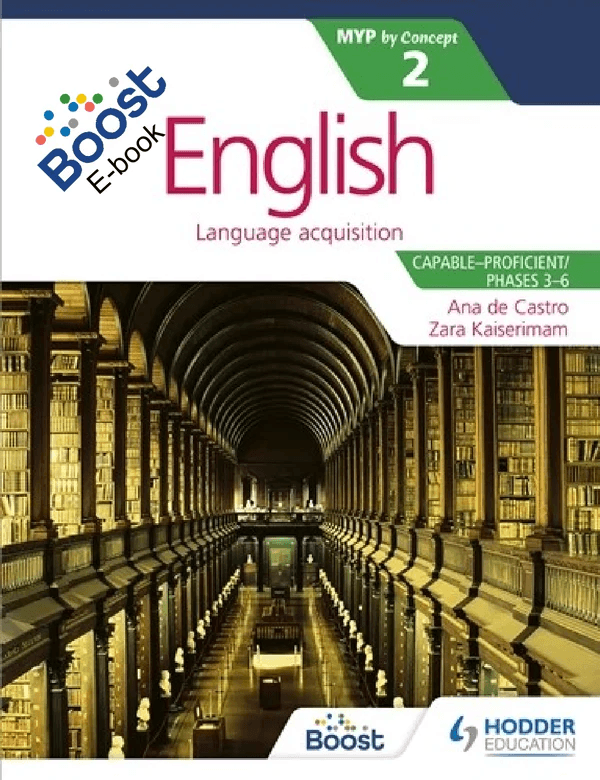 English for the IB MYP 2 (Capable Proficient/Phases 3/4; 5/6): by Concept - IB Source Education