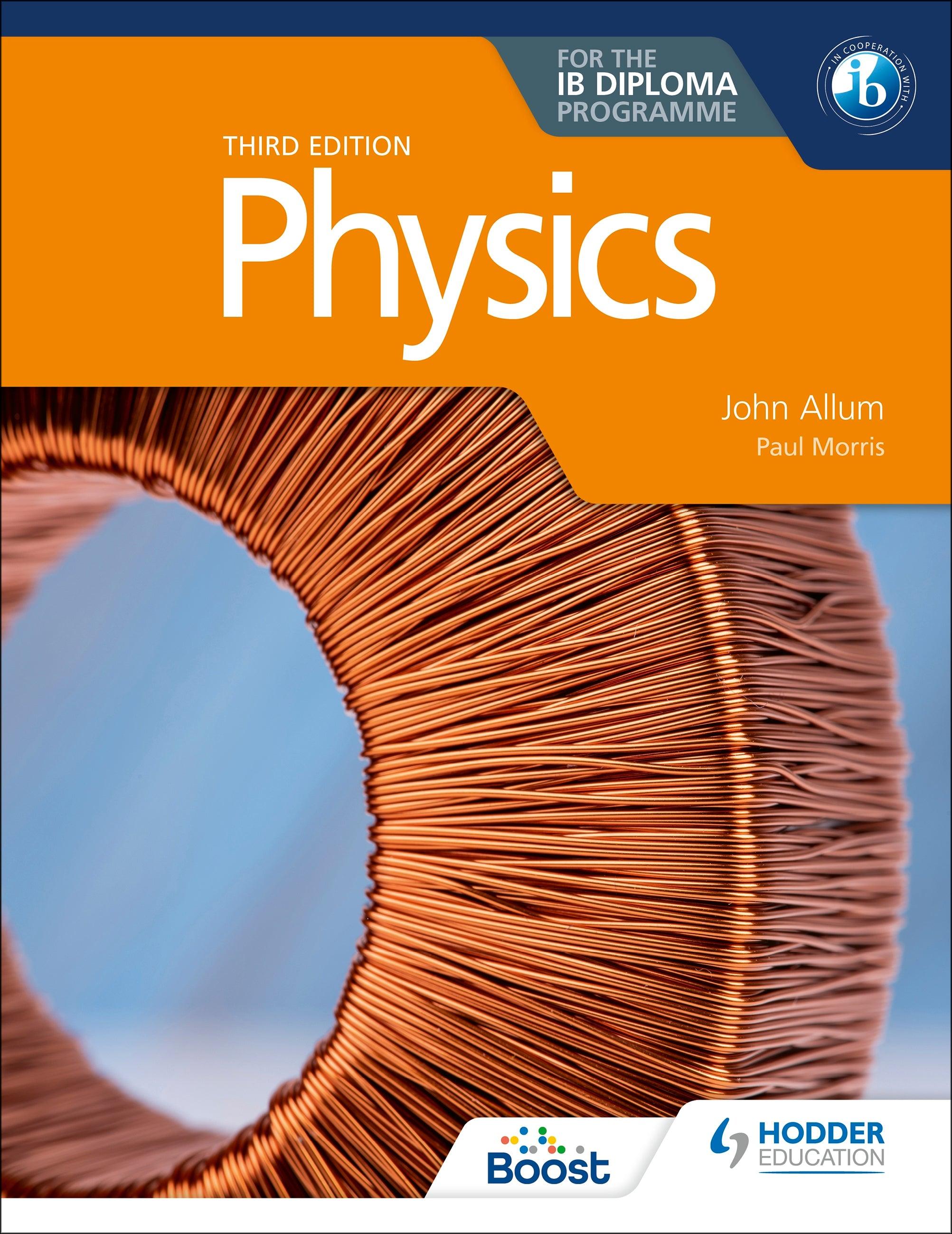Physics for the IB Diploma Third edition (ISBN 9781398369917) – IB