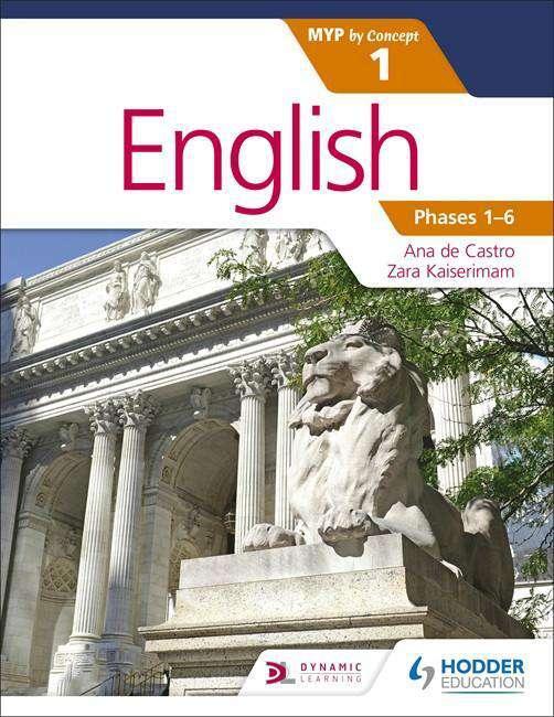 9781471880551 English for the IB MYP 1 by Concept - IB Source Education