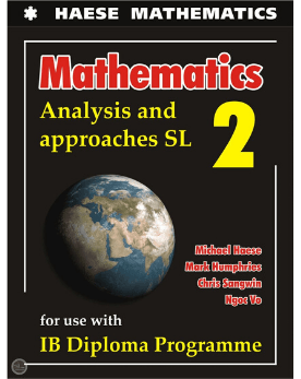 Haese Math Products – IB Source Education Haese Math Products – IB Source Education