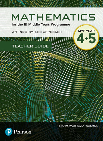 Pearson Mathematics for the IB Middle Years Programme Teacher Guide Year 4+5 (Digital Download)