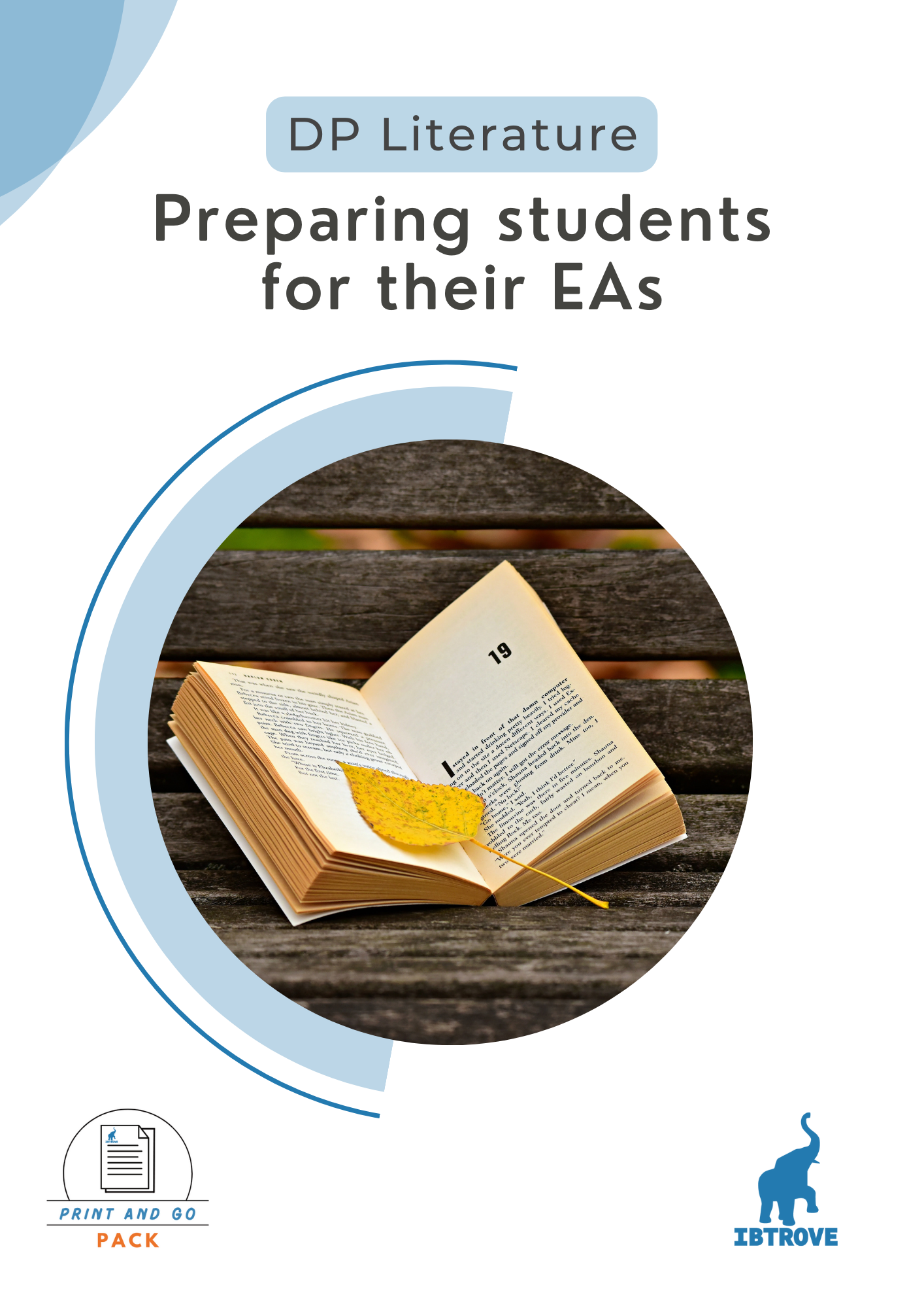Preparing students for their EAs in DP Literature (Print and Go Pack)
