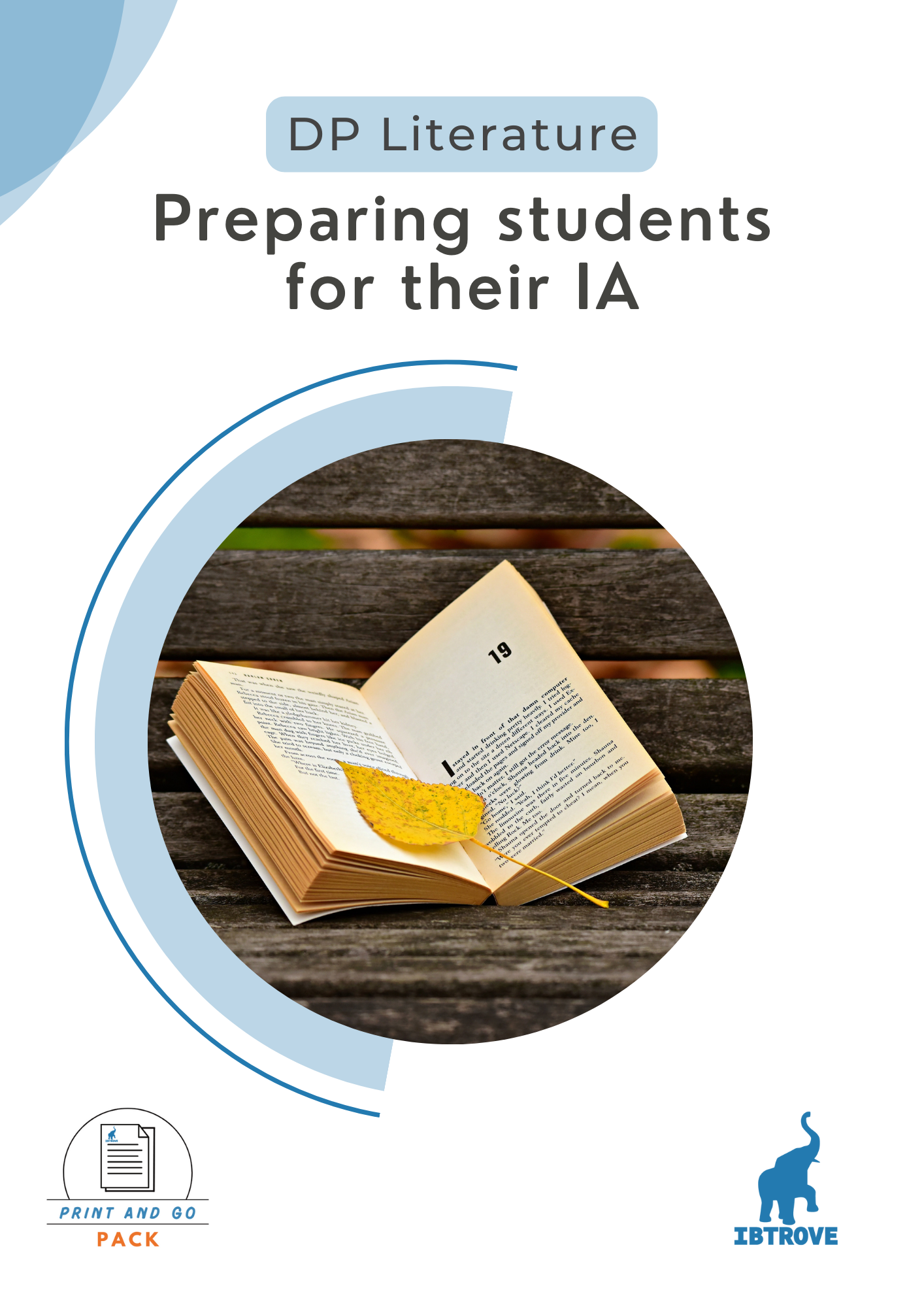 Preparing students for their IA in DP Literature (Print and Go Pack)