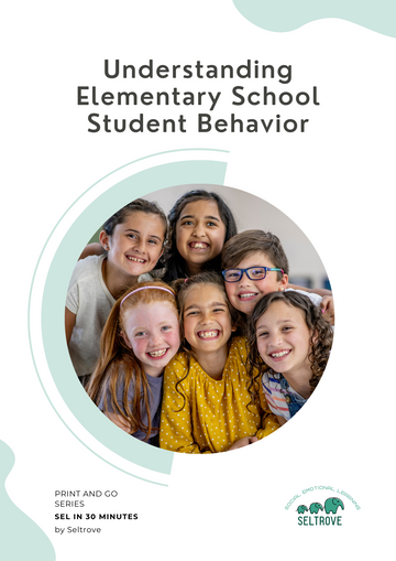 Understanding Elementary School Student Behavior (Print and Go Pack)